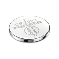 Renata CR2032 Lithium Coin Cell Battery - Pack of 1 - 785618147741