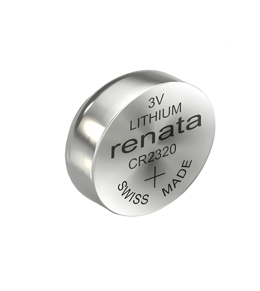 Renata CR2320 Lithium Coin Cell Battery - Pack of 1 - 0785618125924