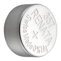 Renata GP357 Silver Oxide Coin Cell Battery - Pack of 1 - 785618359831