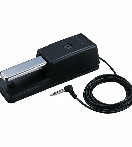 Roland DP - 10 Piano - Style Sustain Pedal with Half - Damper Control - 4957054087562
