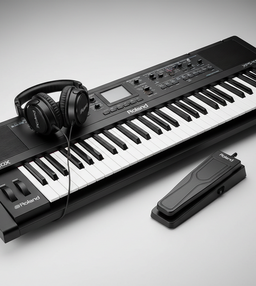 Ultimate Keyboard Combo 1 - Roland XPS-10X Synthesizer + Headphones + Sustain Pedal Bundle