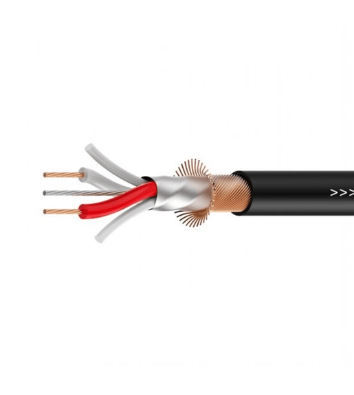ROXTONE DMX CABLE 5.0MM BLACK 100M - 