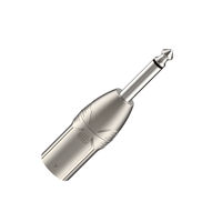 Roxtone RA2XMJM XLR Male to 6.35mm Mono Jack Adapter - 6974435412162