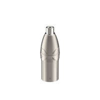 Roxtone RA2XMPF 3-Pin XLR Male to RCA Female Audio Adapter - 