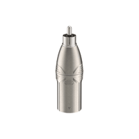 Roxtone RA2XMPM 3 - Pin XLR Male to RCA Male Audio Adapter - 