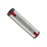 Roxtone RA3JFF Stereo Jack Adapter - 6.35mm Female to 6.35mm Female with Lock - 