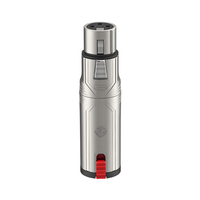 Roxtone RA3XFJF XLR Adaptor - XLR Female to 6.35mm Female with Lock - 6974435410834