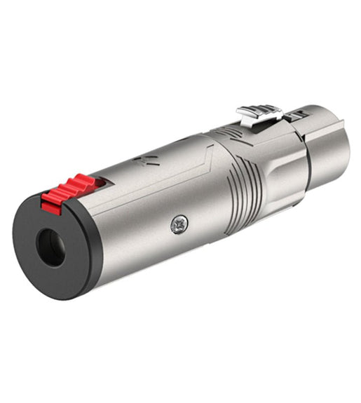 Roxtone RA3XFJF XLR Adaptor - XLR Female to 6.35mm Female with Lock - 6974435410834