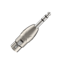 Roxtone RA3XFJM Adapter 6.3mm Stereo Male Plug - XLR Female Socket - 6974435412155