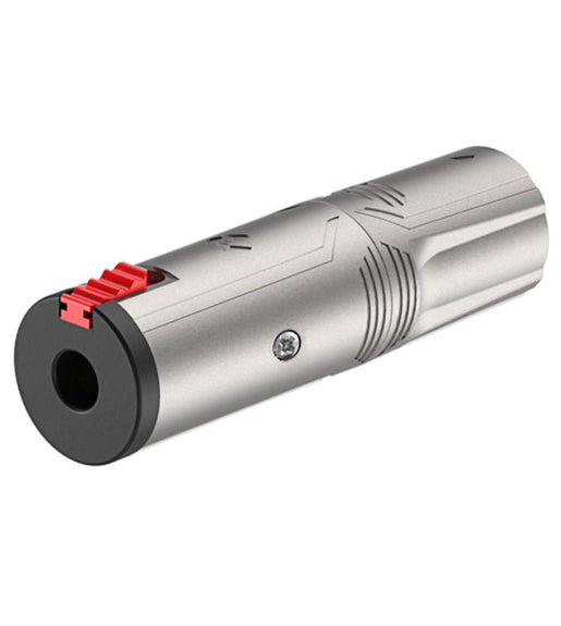 Roxtone RA3XMJF XLR Adaptor - Male to 6.35mm Stereo Female with Lock - 6974435412186