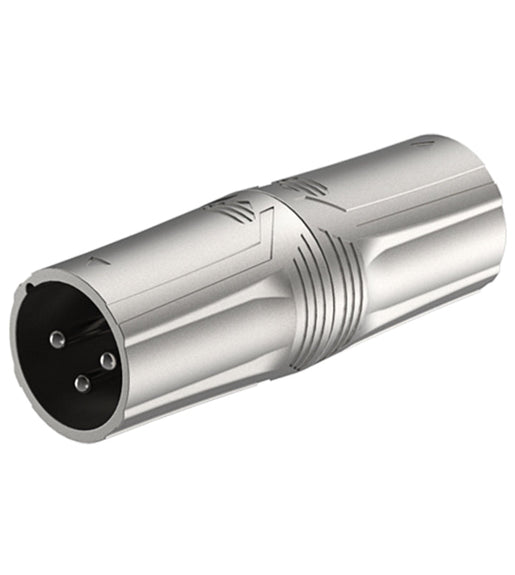 Roxtone RA3XMM XLR Adaptor - XLR 3 Pin Male to XLR 3 Pin Male - 6974435412131
