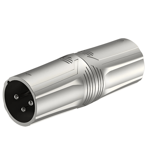 Roxtone RA3XMM XLR Adaptor - XLR 3 Pin Male to XLR 3 Pin Male - 6974435412131
