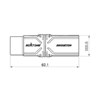 Roxtone RA5XF3X 5 - Pin XLR Female to 3 - Pin XLR Male Adapter - 