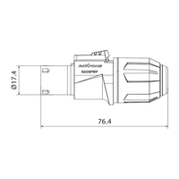 Roxtone RAC3FWP XROSSLINK Power Connector - Waterproof IP65 - 6974862545549