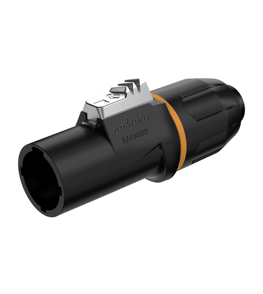 Roxtone RAC3MWP Power Link Waterproof Series Power Output Inline Plug (20A / 250V AC, IP65) - 6974862545556