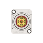 Roxtone RF2D - N RCA Female Chassis Mount Connector (Nickel Shell) - 6974862542166