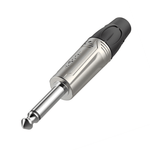 Roxtone RJ2P - NN 6.3mm Mono Jack Nickel Plated Shell Nickel Plated Contacts - 6974435412063