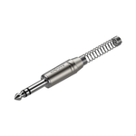 Roxtone RJ3PP - NN 6.3 mm Stereo Plug with nickel - plated shell and contacts - 6974862542111