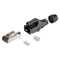Roxtone RJ45C5E - PH CAT5e Shielded RJ45 Connector with Protective Housing - 6974435412384
