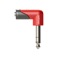 Roxtone RPAN245 Moulded Adapter 6.3mm Stereo Male – 3.5mm Stereo Female - 6974700879843