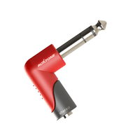 Roxtone RPAN245 Moulded Adapter 6.3mm Stereo Male – 3.5mm Stereo Female - 6974700879843