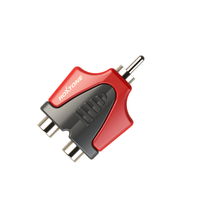 Roxtone RPAN310 Moulded Adapter RCA Male - 2 x RCA Female - 6974700879294