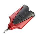 Roxtone RPAN320 Moulded Adapter 3.5mm Stereo Male - 2 x 6.3mm Stereo Female - 