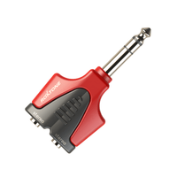 Roxtone RPAN340 Moulded Adapter 6.3mm Stereo Male - 2 x 3.5mm Stereo Female - 6974700879287