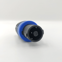 Roxtone RS4F-N-BU 4-Pole Speakon Female Cable Connector (Leader Series - Blue) - 
