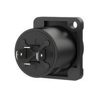 Roxtone RS4MD - T 4 Pole Speakon Chassis Mount Connector - 6974435411061