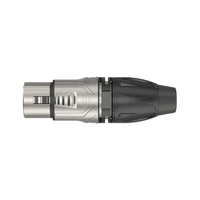 Roxtone RX5F - NT 5 - Pole XLR Female Inline Cable Connector (Nickel Shell / Tin Contacts) - 6974700879430