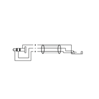 Roxtone SACC260L0060 3.5mm Stereo Male to Female Cable - 6m - 