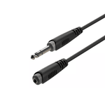 Roxtone SACC400L3 Series 6.35mm Stereo Jack-6.35mm Stereo Socket Audio Cable - 3 Meters - 