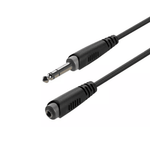 Roxtone SAYC190L3 3.5mm Stereo TRS to 2 x 3 - Pin XLR Male Audio Cable (3 Meters) - 