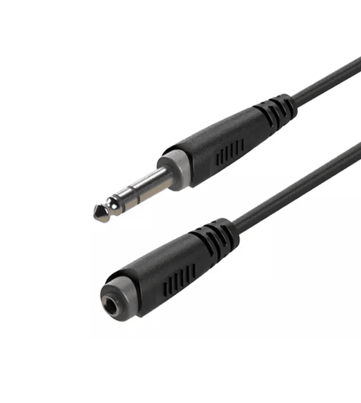 Roxtone SAYC190L3 3.5mm Stereo TRS to 2 x 3 - Pin XLR Male Audio Cable (3 Meters) - 