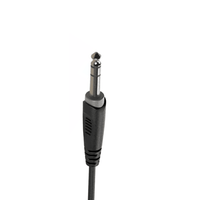Roxtone SAYC190L3 3.5mm Stereo TRS to 2 x 3 - Pin XLR Male Audio Cable (3 Meters) - 