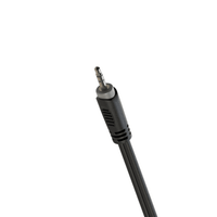 Roxtone SAYC190L3 3.5mm Stereo TRS to 2 x 3 - Pin XLR Male Audio Cable (3 Meters) - 