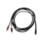Rubiqube IPDRC IPhone to Dual RCA Male Cable - Black 1.8 meter - 