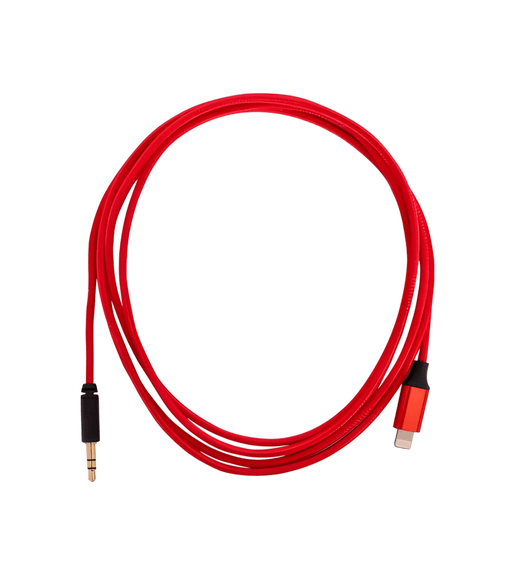 Rubiqube IPMIJR IPhone to 3.5mm Mini Stereo Jack Cable - Red 1.8 meter - 