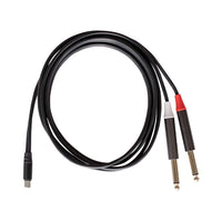 Rubiqube TCDMJ Type C to Dual Mono Jack Cable (1.8M) - 