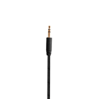 Rubiqube TCMIJB Type C To Mini Jack Cable - 1.8M (Black) - 