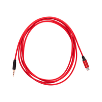 Rubiqube TCMIJB Type C To Mini Jack Cable - 1.8M (Red) - 