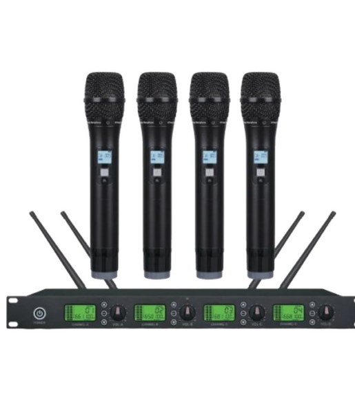 Imix K-9004 4 Channel Wireless Microphone
