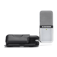 Samson Audio Go Mic Mini Portable USB Recording Microphone - Black - 809164009566