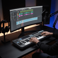 Samson KGR49 Graphite USB MIDI Controller - 809164013662 