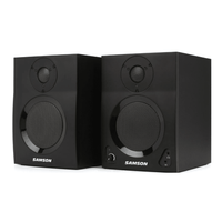 Samson MediaOne BT4 - Active Studio Monitors with Bluetooth (Pair) - 809164014324