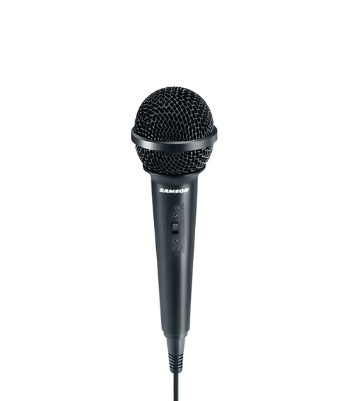 Samson Sams - SCR10S Single Handheld Microphone with On/Off Switch - 809164008347