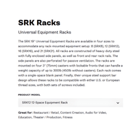 Samson SRK12 12U Universal Equipment Racks - 809164004776