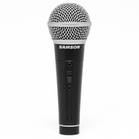 Samson VP10X Microphone Value Pack with R21, Clip, Boom Stand, and XLR Cable - 0809164017417