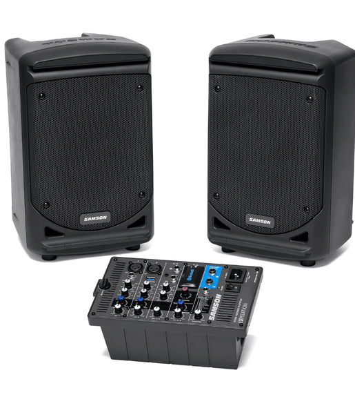 Samson XP300B 300W Portable PA Speaker Kit - 0809164020769